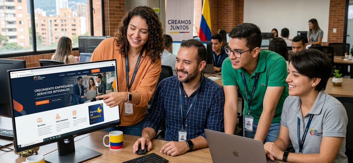 diseño web pymes Bogotá GeniusBin