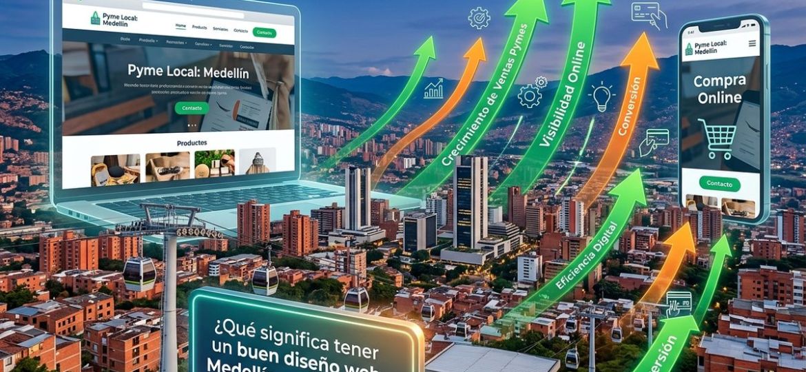Diseño web Medellín para pymes: Potenciando negocios en la ciudad