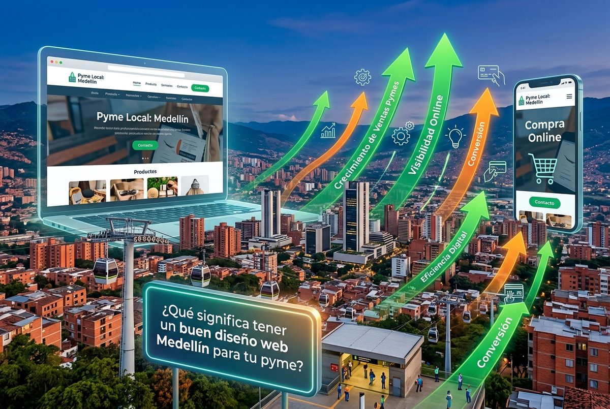 Diseño web Medellín para pymes: Potenciando negocios en la ciudad